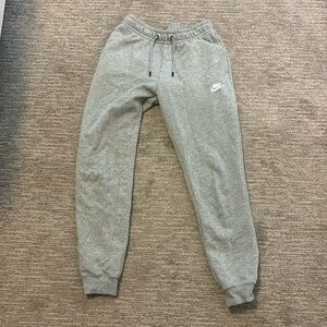 Gray Nike sweats